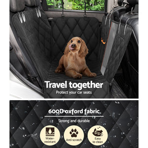 i.Pet Pet Car Seat Cover Dog Protector Hammock Back Waterproof Non Slip Mat