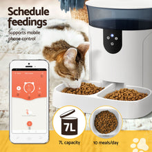 Load image into Gallery viewer, i.Pet Automatic Pet Feeder Dog Cat Wifi 7L Auto Smart Food Dispenser
