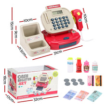 Load image into Gallery viewer, Keezi Kids Pretend Play Cash Register Toy Set
