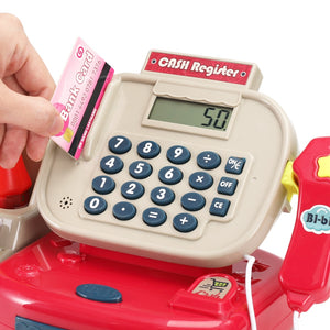 Keezi Kids Pretend Play Cash Register Toy Set