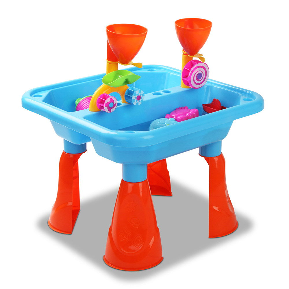 Keezi Kids Sand Water Funnels Table Set Outdoor