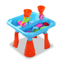 Load image into Gallery viewer, Keezi Kids Sand Water Funnels Table Set Outdoor
