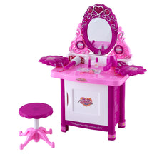 Load image into Gallery viewer, Keezi Kids Pretend Makeup Dressing Table  Play Set
