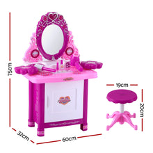 Load image into Gallery viewer, Keezi Kids Pretend Makeup Dressing Table  Play Set
