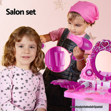 Load image into Gallery viewer, Keezi Kids Pretend Makeup Dressing Table  Play Set
