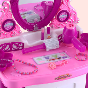 Keezi Kids Pretend Makeup Dressing Table  Play Set