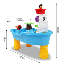 Load image into Gallery viewer, Keezi Kids Sand Water Pirates Table Set Outdoor
