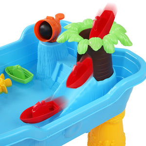 Keezi Kids Sand Water Pirates Table Set Outdoor