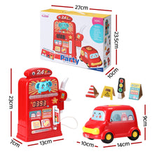 Load image into Gallery viewer, Kids Pretend Petrol Station Pumper Toys Keezi Kids
