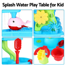 Load image into Gallery viewer, Keezi Kids Sand and Water Table 4-Tier Waterfall
