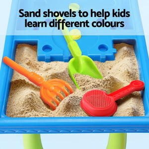 Keezi Kids Sand & Water Windmills Table Play Set Outdoor