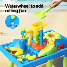 Load image into Gallery viewer, Keezi Kids Sand &amp; Water Windmills Table Play Set Outdoor
