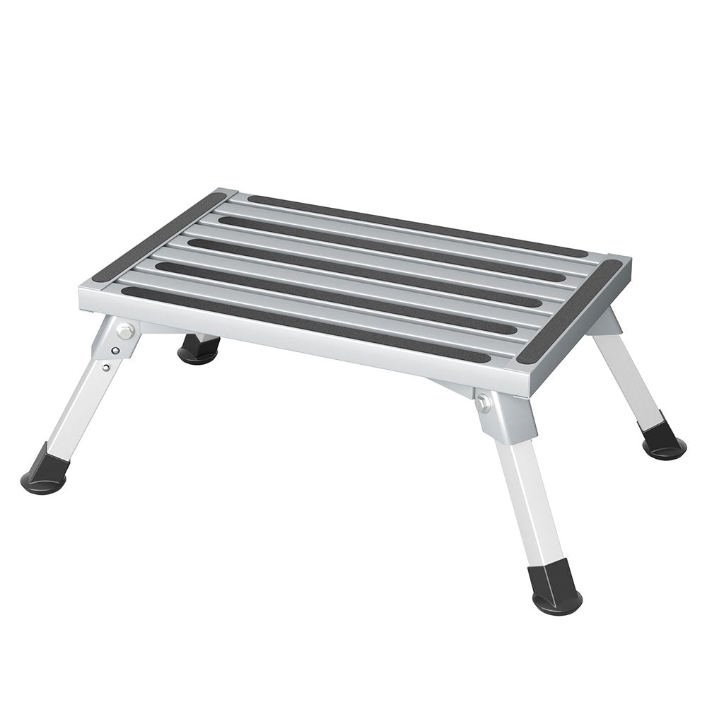 Weisshorn Caravan Step Folding Aluminium Step Stool
