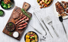 Load image into Gallery viewer, Stainless Steel BBQ Grill Tool Set
