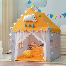 Load image into Gallery viewer, Kids Play Tent Wigwam Tipi Princess Castle
