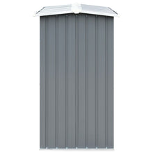 Load image into Gallery viewer, Outdoor Log Storage Shed 91cm Firewood Rack Steel w/ Raised Floor &amp; Sloping Roof
