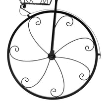Load image into Gallery viewer, 3-Tier Iron Bicycle Plant Stand Rack Tricycle Planter

