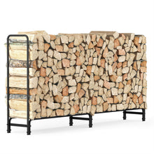 Load image into Gallery viewer, Metal Firewood Rack Log Storage Holder Heavy Duty

