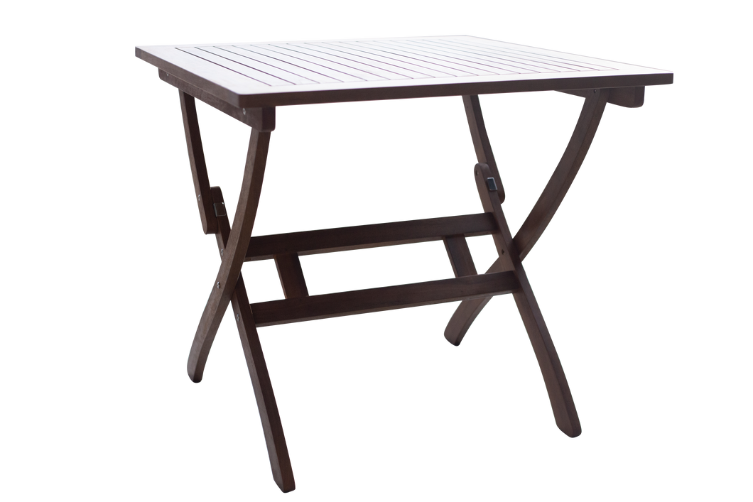 Maculata Wooden Outdoor Folding Square Table