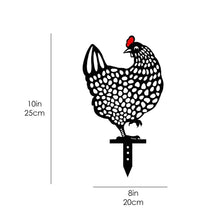 Load image into Gallery viewer, Garden Ornament Chicken Yard Art Pack Of 5

