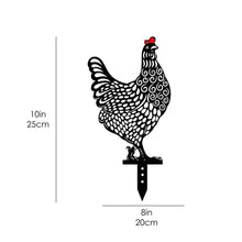 Load image into Gallery viewer, Garden Ornament Chicken Yard Art Pack Of 5
