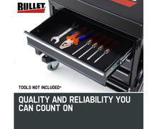 Load image into Gallery viewer, Mechanics Stool Rolling Tool Box Bullet
