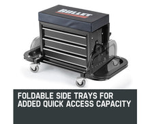 Load image into Gallery viewer, Mechanics Stool Rolling Tool Box Bullet
