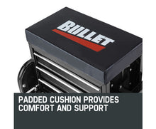 Load image into Gallery viewer, Mechanics Stool Rolling Tool Box Bullet
