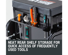 Load image into Gallery viewer, Mechanics Stool Rolling Tool Box Bullet
