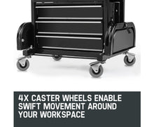 Load image into Gallery viewer, Mechanics Stool Rolling Tool Box Bullet
