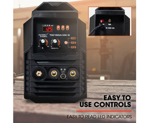 Welder 160 Amp Inverter Tig Arc Stick Ac/Dc 15Amp Plug  ROSSI