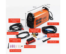 Load image into Gallery viewer, Welder 160 Amp Inverter Tig Arc Stick Ac/Dc 15Amp Plug  ROSSI
