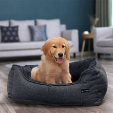 Load image into Gallery viewer, FEANDREA 70cm Dog Sofa Bed with Removable Washable Cover Dark Grey
