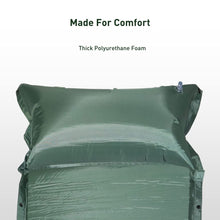 Load image into Gallery viewer, KILIROO Inflating Camping Mat with Pillow - Army Green
