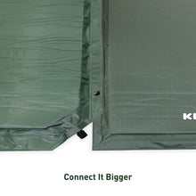 Load image into Gallery viewer, KILIROO Inflating Camping Mat with Pillow - Army Green
