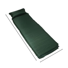 Load image into Gallery viewer, KILIROO Inflating Camping Mat with Pillow - Army Green
