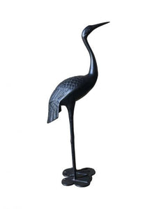 Statue Metal 2 Piece Crane Couple Set