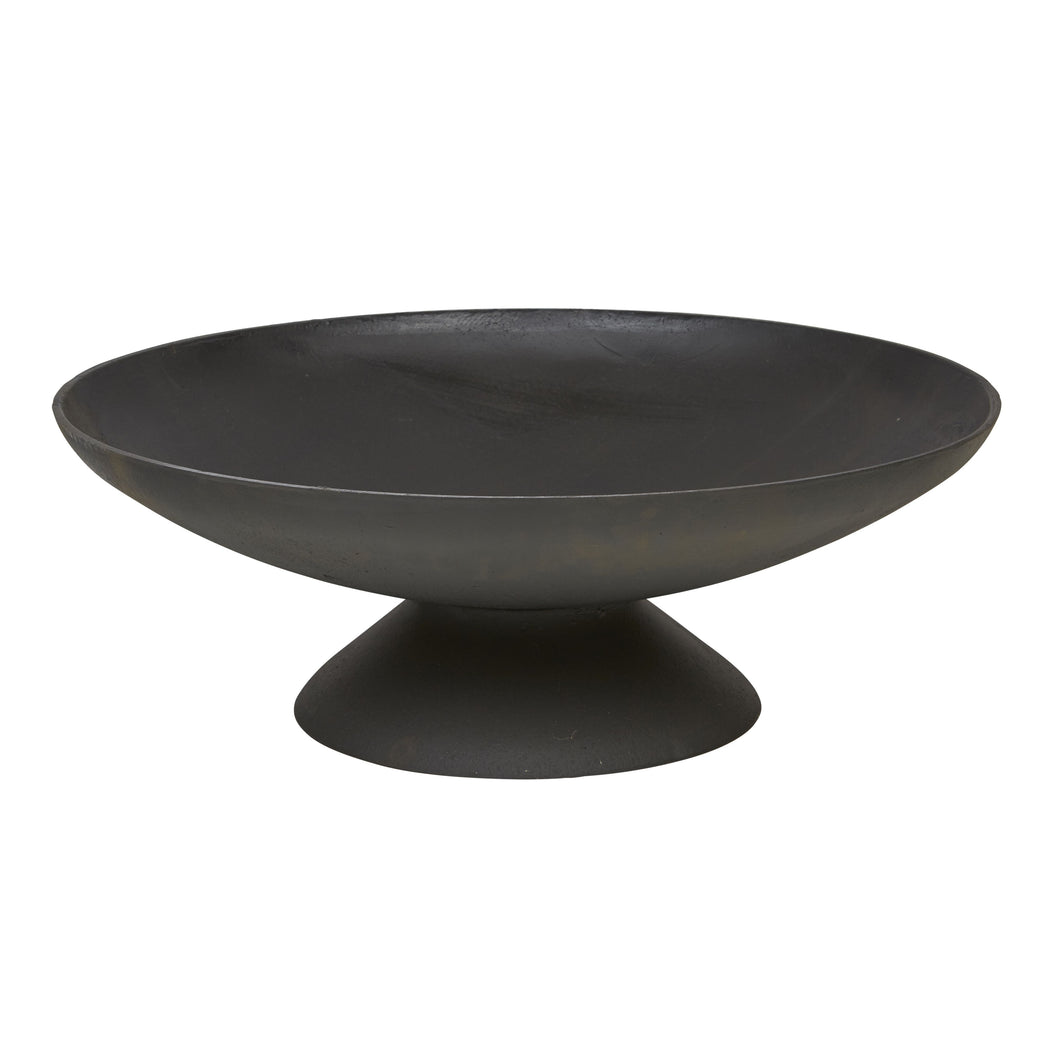 Black Lassen Cast Iron Fire Pit 59Cm