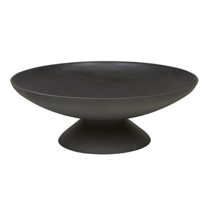 Black Lassen Cast Iron Fire Pit 78Cm