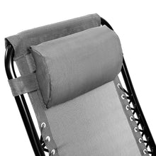 Load image into Gallery viewer, Wallaroo Zero Gravity Reclining Deck Lounge Chair Folding - Grey
