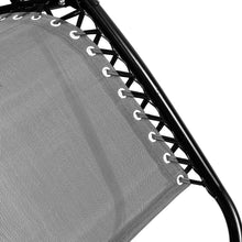 Load image into Gallery viewer, Wallaroo Zero Gravity Reclining Deck Lounge Chair Folding - Grey
