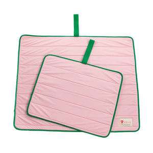 Pet Dog Cooling Mat Non-Slip Roll Up Medium  PINK