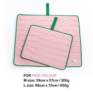 Pet Dog Cooling Mat Non-Slip Roll Up Medium  PINK
