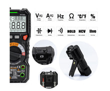 Load image into Gallery viewer, Kaiweets AC/DC Digital Multimeter HT118A
