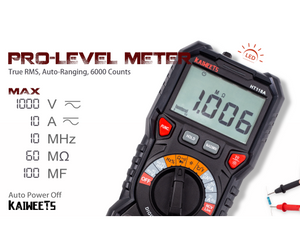 Kaiweets AC/DC Digital Multimeter HT118A