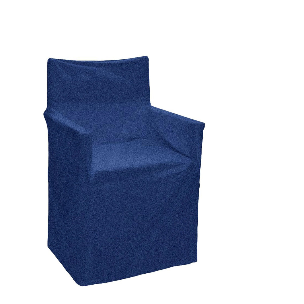 IDC Homewares Cotton Director Chair Seat Cover Blue