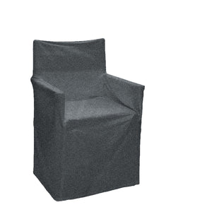 IDC Homewares Cotton Director Chair Seat Cover Charcoal Grey