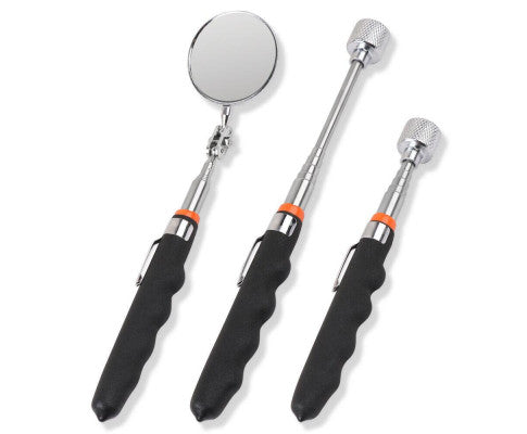 Pickup Tool Set Magnetic 3 Pce Heavy Duty