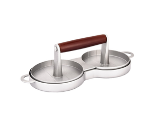 BBQ Burger Press Maker Non Stick Aluminium