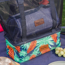 Load image into Gallery viewer, Lazy Dayz Insulated Cooler Tote - Mossman
